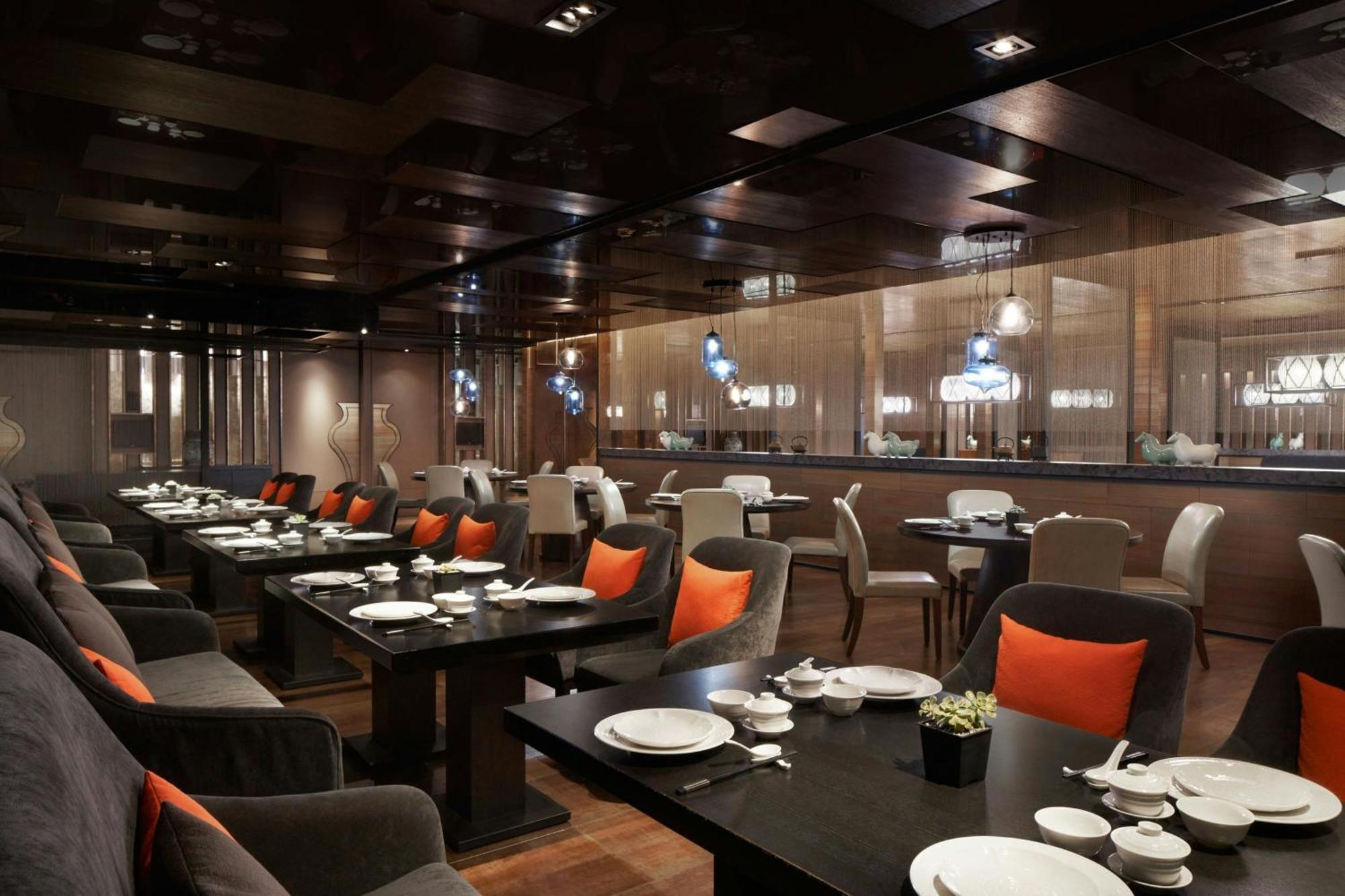 Sheraton Taitung Hotel Екстериор снимка Interior of the restaurant